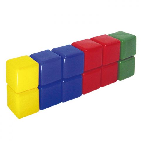 Веселые кубики 12 штук . Размер стороны  8Х8см в термопаке